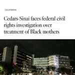 Charles S. Johnson IV Instagram - A promise was made to dismantle this place BRICK BY BRICK! “Cedars-Sinai Medical Center is facing a federal civil rights investigation over how the Los Angeles hospital treats Black women who give birth there, an official with the U.S. Department of Health and Human Services confirmed. The investigation comes after allegations of racism and discrimination emerged in the years after the death of Kira Dixon Johnson.” #applypressure #relentless #forever #lovealwayswins #4kira4moms #shameoncedars