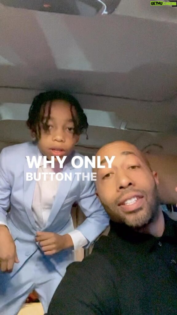Charles S. Johnson IV Instagram - 🚨PSA🚨 Just in time for #FATHERSDAY. Gentlemen, Not sure who needs to hear this but some of those buttons are just there to relax and take a break. Uncle @iamsteveharveytv we don’t want any smoke. We’ve got nothing but love and respect for you 😂. #letthosebuttonsbreath #lifehack #lifelessons #dapper #dapperlydone #teamjohnson #lovealwayswins