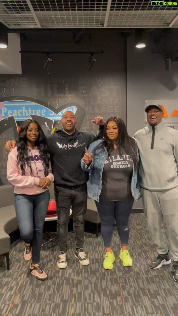 Charles S. Johnson IV Instagram - 🤣🤣🤣 Amazing Kick off to BLACK MATERNAL HEALTH WEEK with @bigtiggershow my sister @shameamorton & @comediennemspat 🚀🚀🚀 y’all make sure to listen to Ms Pat head ok over to www.4kira4moms.com to pre register for Saturdays Black Maternal Health Week block party. You know when we say “FREE” the whole city is coming out. Please make sure to pre-register to secure your gifts and give. A very special thank you to the “peoples station” @v103atlanta for supporting the movement. #blackmaternalhealthweek #blackbirthingjoy #thebigtiggermorningshow #atlantacares #blackmammasmater #foreveriloveatlanta #4kira4moms #lovealwayswins
