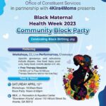 Charles S. Johnson IV Instagram - 🚨MAJOR ANOUNCEMENT🚨 In celebration of this years' Black Maternal Health Week, in parnership with @cityofatlantaga and Mayor @andreforatlanta's Office of Constituent Affairs, @4kira4moms will be hosting a Community Block Party celebrating birthing joy! Activations include Birth Empowerment Workshops + Giveaways + Mobile Dental Unit + Onsite 30-Minute Therapy Sessions + Fatherhood Engagement + Live Performances + Bounce House and More! Pls share🚀 If you would like to be involved pls DM us. #CELEBRATINGBIRTHINGJOY #blackmaternalhealthweek #atlanta #foreveriloveatlanta #atlantacares #lovealwayswin Mlk Natatorium In Atlanta. 110 Hilliard St.