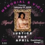Charles S. Johnson IV Instagram - WE STAND IN SOLIDARITY WITH THE FAMILY OF APRIL VALENTINE 🙏🏽💛💫. Please join the community for a vigil in Aprils honor. Tues Jan 16th 3:30pm at Centinela Hospital #enoughisenough #justiceforapril #sheshouldbehere #blackmamasmatter #lovealways Centinela Hospital Medical Center