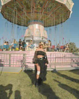 Charli D'Amelio Instagram - coachella 1 charli 0