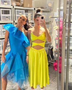 Charli D'Amelio Instagram - some dwts bts!!! i can’t believe the finale is only two days away :( sad that it’s almost over but so excited for you all to see these next two dances!!!