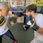 Charlie Decca Instagram - Hard at work with the Grand master Jorge Rubio Miami, Florida