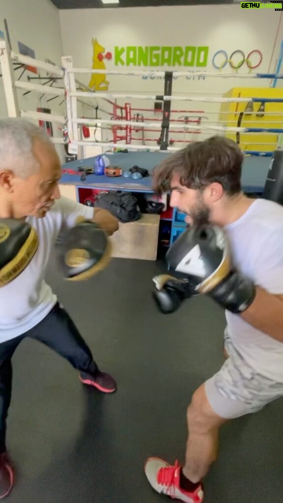Charlie Decca Instagram - Hard at work with the Grand master Jorge Rubio Miami, Florida