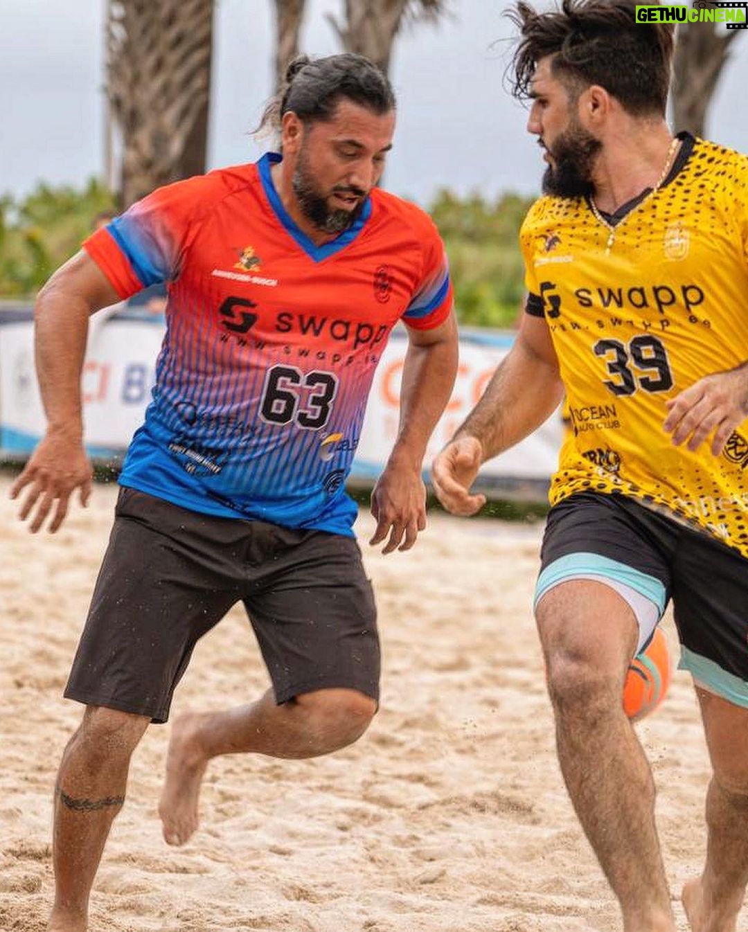 Charlie Decca Instagram - @celebritysoccer ⚽️ was an honor to participate in this charity event very successful, favorite part was passing the ball to the player’s with disabilities and watch them boot it in the goal and cheer😇🥳 @swappnft @swappfi thank you!! Miami Beach, Florida