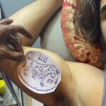 Charlie Decca Instagram – ”The BuLL” Sak Yant stick and poke for those who like pain i recommend it.
•
•
•
•
•
•
•
#sakyant#thai#style#tattoo#kru#krurose#muaythai#is#pain#stickandpoke#thebull#mma#phuket#
@tigermuay Phuket