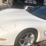 Charlie Decca Instagram - Final part of Project get all my toys back. I traded a $1500 motorcycle and like $1100 dollars for this 80k mile car with kook headers 2 12's 5 years ago someone hit the vette and my heart really broke 💔this car was so much fun to drive 🏎️and work on. the pearl white paint by @brazilianpaintguru ceramic coating by @negro_nospot_detailing and white leather seats i installed in them with the heads up display were a dream then somebody hit my shit😪 Got the urge to say fuck it and scratch it dj kaled it, and get "another one". What do yall think i should do? • • • #musclecar#c5#corvette#kookheader#carjunkie#carporn#chevy#ls1#whitecorvette#carlovers
