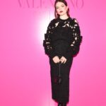 Chiara Aurelia Instagram - last night for #valentinopinkppcollection @maisonvalentino !! 💖💄💘 thank you so much for having me, the collection is beautiful.. 😍