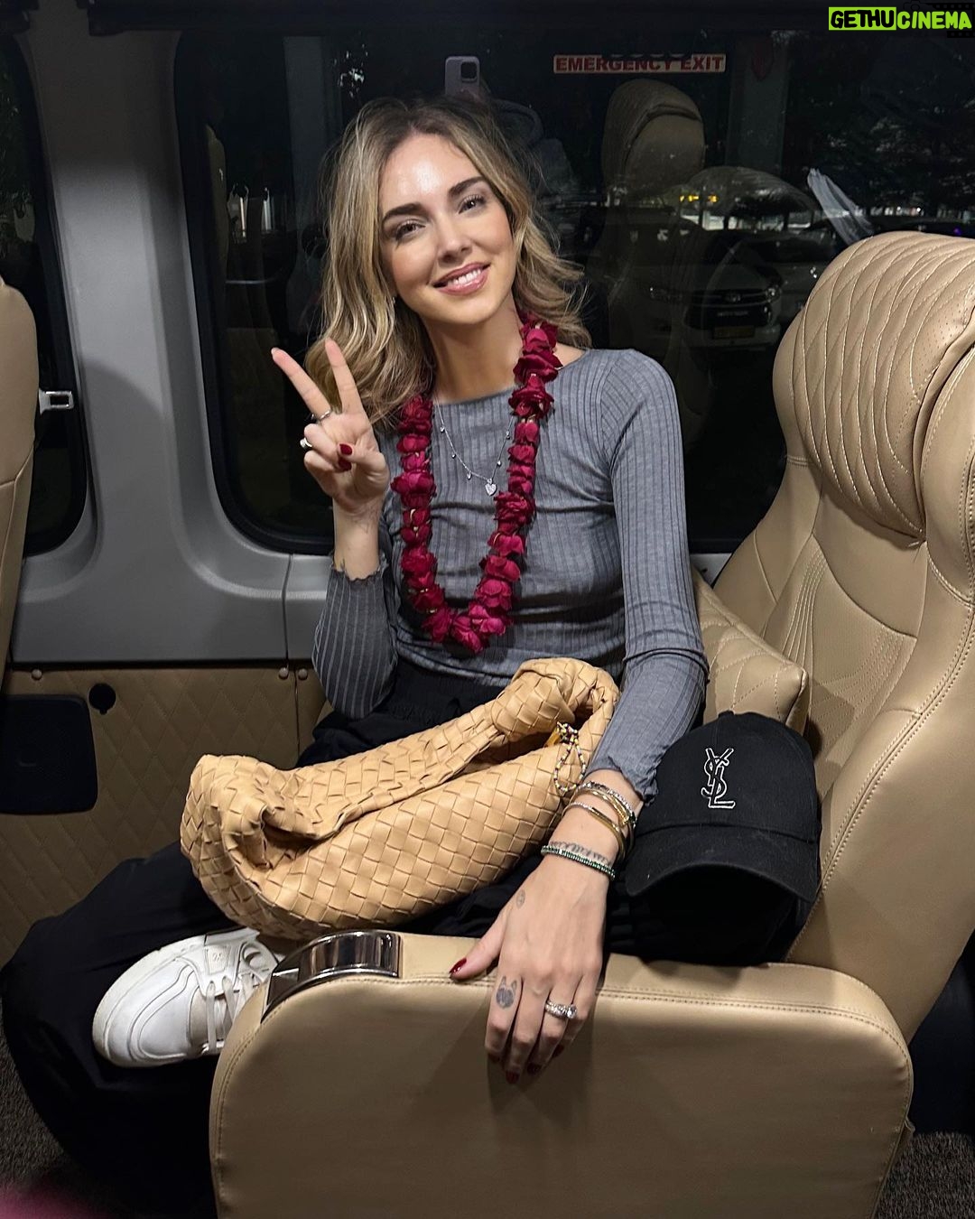 Chiara Ferragni Instagram - Just landed in India for my first time 🥹 Delhi, India