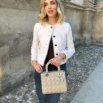 Chiara Ferragni Instagram – Today in this @dior casual but classy look 😍 To top it off I’m wearing the #LadyDior bag that is such a timeless piece and a staple accessory for the maison 💘 #adv #dior Milan, Italy