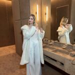 Chiara Ferragni Instagram - Congratulations @mjgiuls and all of @maxmara’s team for celebrating 10 years since the launch of the iconic Teddy Coat 🧸 It’s definitely one of my favorite Winter coats and it’s the most comfy, warm and stylish coat that you could ask for 🤍 For this event I was wearing a special one in white with all-over rhinestones ✨ #adv #MaxMaraTeddyTen Portrait Milano