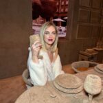 Chiara Ferragni Instagram - Congratulations @mjgiuls and all of @maxmara’s team for celebrating 10 years since the launch of the iconic Teddy Coat 🧸 It’s definitely one of my favorite Winter coats and it’s the most comfy, warm and stylish coat that you could ask for 🤍 For this event I was wearing a special one in white with all-over rhinestones ✨ #adv #MaxMaraTeddyTen Portrait Milano