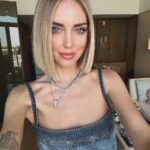Chiara Ferragni Instagram – Hair is growing 🥹 Now vs. April 2023