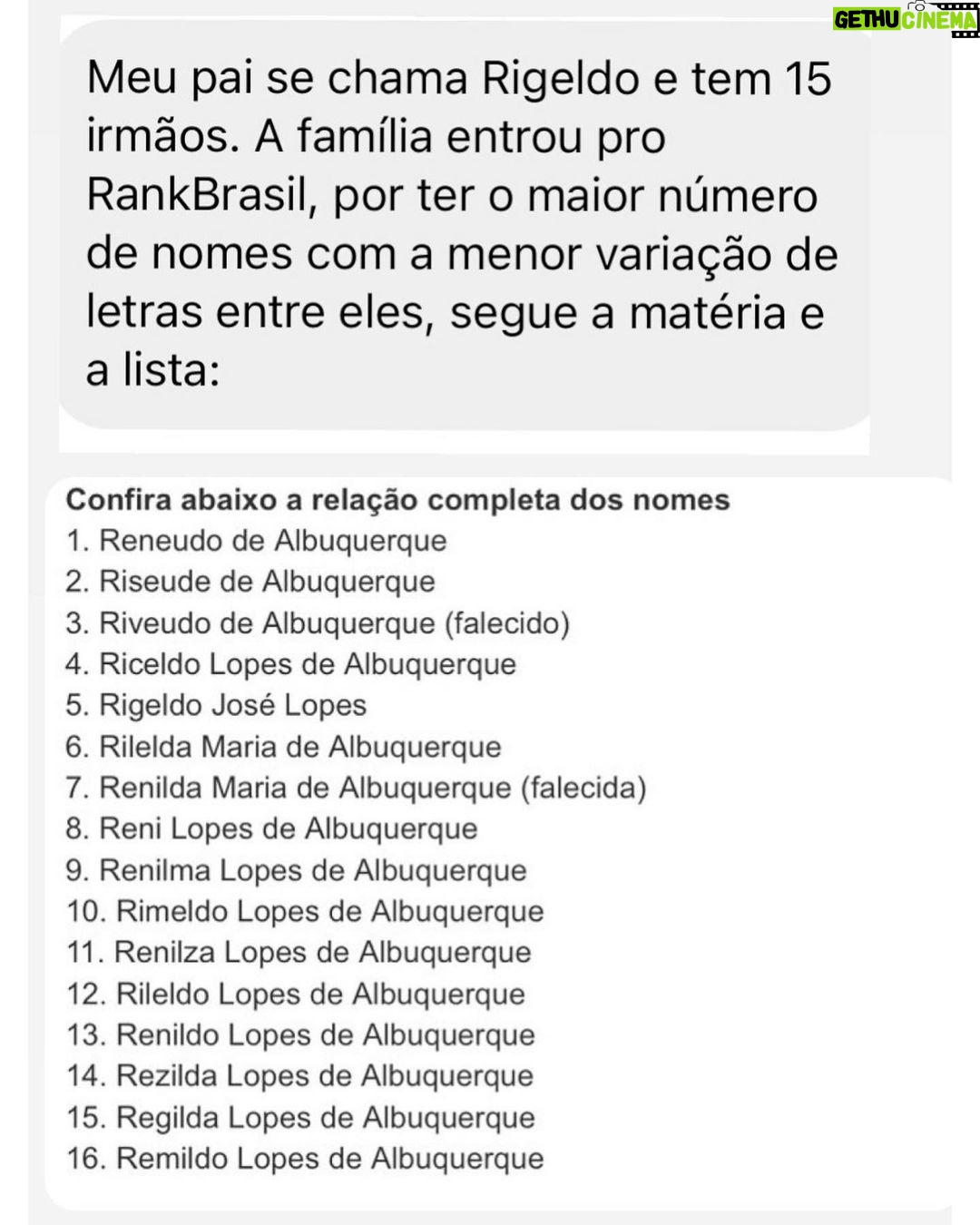 Chico Felitti Instagram - DEU O NOME! As histórias de nomes mais únicos competiram ontem. Essas são as dez mais votadas, mas tem 40 no story destacado EC NOME. Ome. Me. E. Aonde O Nome É Gratidão