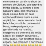 Chico Felitti Instagram – FESTIVAL DE FLOPS. As histórias mais malucas de quem foi ao Doce Maravilha competiram com outros causos de shows que não foram um show. Esses foram os 10 + votados, tem outros 30 no story destacado EC Show Marina Da Glória – Em Alto Mar