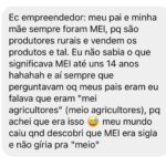 Chico Felitti Instagram - Empreender pode ser difícil! O Santander me chamou para perguntar para a galera que me segue quais foram as histórias mais malucas que já passaram na saga que é o sonho do próprio negócio. Os causos têm nota fiscal perdida embaixo da máquina de lavar e um menino que achava que os pais eram "MEI agricultor" kkk. E você, que perrengue já passou nessa vida de CEO de MEI? Conta aí nos comentários, e aproveita que está chegando o Dia do Empreendedor. E pode respirar aliviado que o Santander tem produtos e serviços para deixar essa jornada bem menos "perrenguenta". Saiba mais no link da bio de @santanderbrasil #publicidade