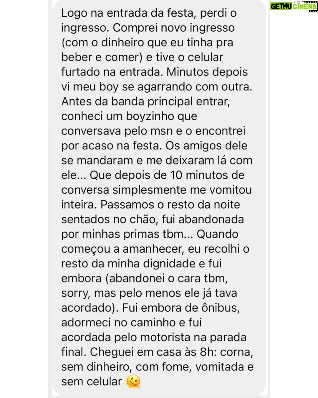 Chico Felitti Instagram - FESTIVAL DE FLOPS. As histórias mais malucas de quem foi ao Doce Maravilha competiram com outros causos de shows que não foram um show. Esses foram os 10 + votados, tem outros 30 no story destacado EC Show Marina Da Glória - Em Alto Mar