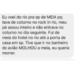Chico Felitti Instagram - FESTIVAL DE FLOPS. As histórias mais malucas de quem foi ao Doce Maravilha competiram com outros causos de shows que não foram um show. Esses foram os 10 + votados, tem outros 30 no story destacado EC Show Marina Da Glória - Em Alto Mar