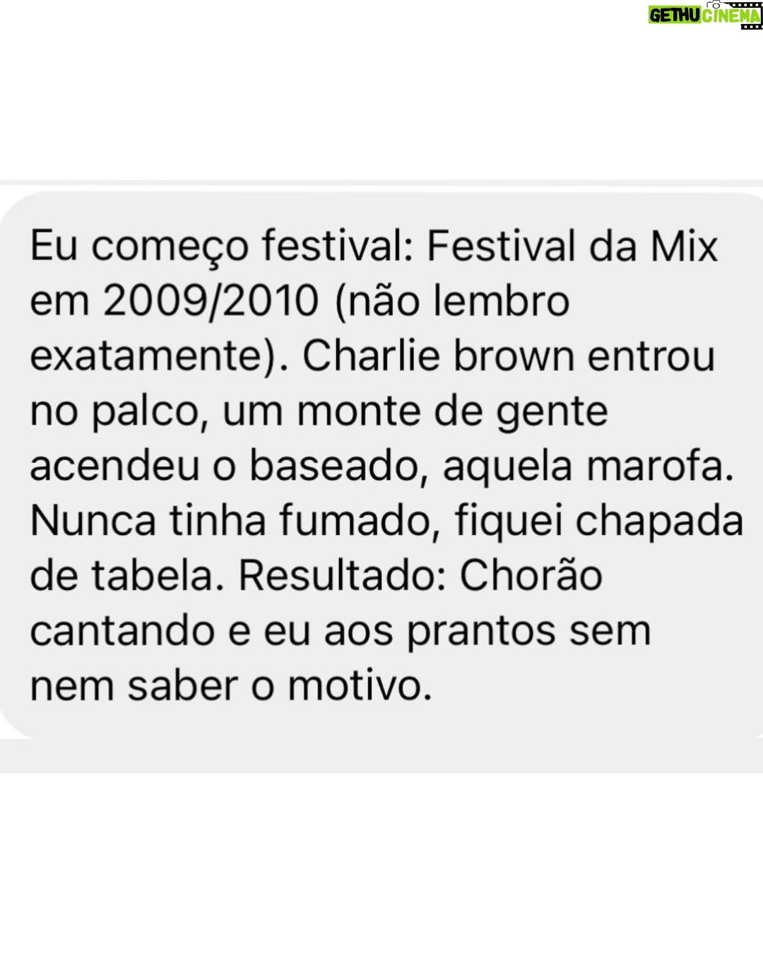 Chico Felitti Instagram - FESTIVAL DE FLOPS. As histórias mais malucas de quem foi ao Doce Maravilha competiram com outros causos de shows que não foram um show. Esses foram os 10 + votados, tem outros 30 no story destacado EC Show Marina Da Glória - Em Alto Mar