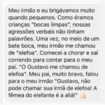 Chico Felitti Instagram – XINGA BONITO! As histórias das melhores piores ofensas competiram ontem. Essas são as dez mais pesadas, digo, mais votadas. Tem outras 30 no story destacado EC OFENSA. Não seja um kibe de bar, vai lá ver Ofensa