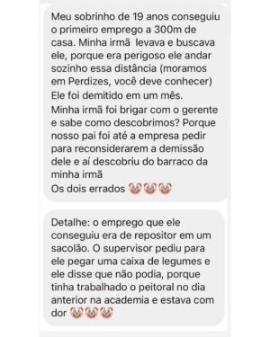 Chico Felitti Instagram - Ê, GENZ! As histórias mais surreais da geração Z no mercado de trabalho competiram ontem. Essas são as 10 mais votadas pelo público, mas tem 40 no story destacado EC GenZ. Vale lembrar q amamos essa geração (& q na semana q vem as histórias vão ser de millennials, GenX e boomers no trampo, então os novilhos terão sua vingança Ahahha)