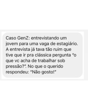 Chico Felitti Instagram - Ê, GENZ! As histórias mais surreais da geração Z no mercado de trabalho competiram ontem. Essas são as 10 mais votadas pelo público, mas tem 40 no story destacado EC GenZ. Vale lembrar q amamos essa geração (& q na semana q vem as histórias vão ser de millennials, GenX e boomers no trampo, então os novilhos terão sua vingança Ahahha)