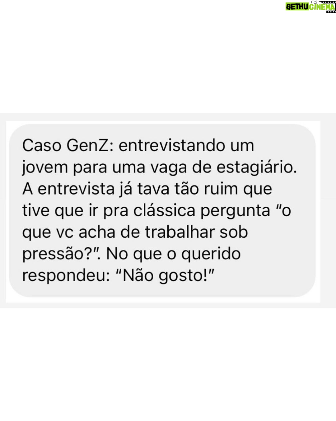Chico Felitti - 38.2K Likes - Ê, GENZ! As histórias mais surreais da geração Z no mercado de trabalho competiram ontem. Essas são as 10 mais votadas pelo público, mas tem 40 no story destacado EC GenZ. Vale lembrar q amamos essa geração (& q na semana q vem as histórias vão ser de millennials, GenX e boomers no trampo, então os novilhos terão sua vingança Ahahha)
