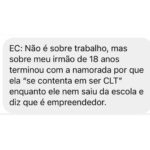 Chico Felitti Instagram - Ê, GENZ! As histórias mais surreais da geração Z no mercado de trabalho competiram ontem. Essas são as 10 mais votadas pelo público, mas tem 40 no story destacado EC GenZ. Vale lembrar q amamos essa geração (& q na semana q vem as histórias vão ser de millennials, GenX e boomers no trampo, então os novilhos terão sua vingança Ahahha) GenZ PUB