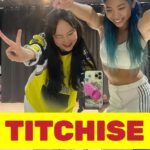 Chise Ninja Instagram - 🇰🇷TITCHISE🇯🇵 NINJA’s ARMS CONTROL 🥷⛩. FINALLY we could trying to create A combos together in Taiwan 🇹🇼 ！. It was so creative time and I loved it sissss @titch.ninja 💙🤲🏼! She gave us name “Titchise” 🥰 let’s do again soon 😈💙✨… 🎶 on SoundCloud #familytime #titchise #ninja #armscontrol #performance #korea #japan #houseofninja #taiwan #traveltheworld 台湾