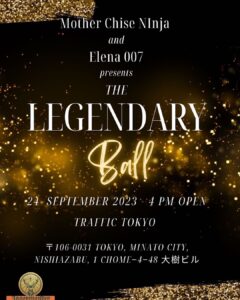 Chise Ninja Instagram - MOTHER JAPAN CHISE NINJA AND ELENA 007 Presents THE LEGENDARY BALL Inspired from NYC ballroom scene centered HBO Legendary series . . ~~🗓2023/09/24 ~~⏰16:00-open 　　　16:45-LSS 　　　22:30-Close ~~💰¥3,000 (general) ¥2,000 (participants/registration required) All tickets one drink included Participation form: In bio ~~📍Traffic Tokyo 西麻布 　　　〒106-0031 東京都港区西麻布１丁目４−４８ 大樹ビル 🌬🌬🌬🌬🌬🌬🌬🌬🌬🌬 JUDGE LEGENDARY EUROPEAN PRINCE YANOU NINJA PRINCE NUNOY REVLON LEGENDARY OVERALL MOTHER KOPPI MIZRAHI COMMENTATOR—- KINSHASA MIZRAHI DJ—-ANNA 007 🌬🌬🌬🌬🌬🌬🌬🌬🌬🌬 Categories…. In bio @jagermeister_japan