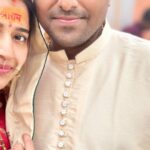 Chitra Shukla Instagram - Ayodhya Dhaam mein SeetaRam ji ke darshan🙏✨ #firsttime with my husband #shriman @realsupercop and #family #chitrashukla #vaibhavupadhyay #chitrashuklaupadhyay श्री राम जन्मभूमि, अयोध्या - Shri Ram Janmabhoomi, Ayodhya