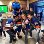 Chloë Grace Moretz Instagram – When in New York … ALWAYS make it to an @ny_islanders game. Thank you to the islanders for helping me show these guys my favorite sport with my favorite team :) LGI!!!! Only 2 days till #ThePeripheral is on Prime video :) October 21!!!! UBS Arena