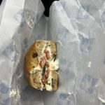 Chloë Grace Moretz Instagram - New York in a nut shell, swipe to the end for a sweet treat 🍰 (also very controversial but, the cinnamon raisin bagel with lox+scallion cream cheese in slide 2…is a banger)