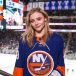 Chloë Grace Moretz Instagram - @chloegmoretz is in the HOUSE. 👏 UBS Arena