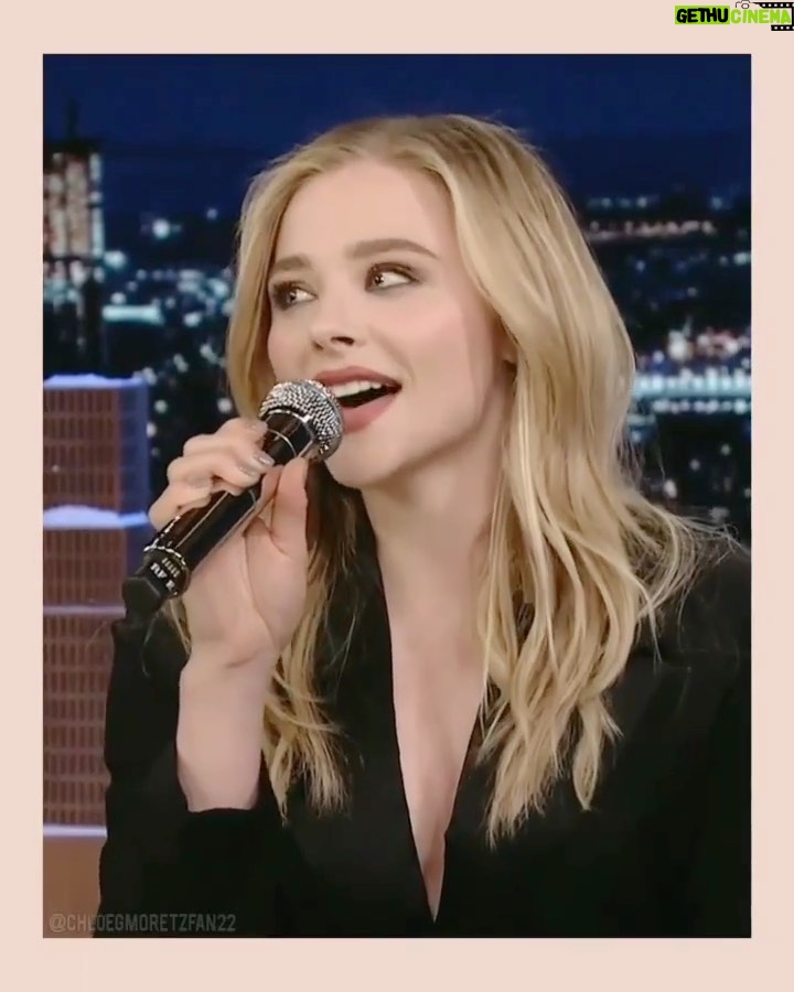 Chloë Grace Moretz - 769.4K Likes - Sooo amongst other things … this happened on @fallontonight , hahaha @britneyspears you are my everythingg 🙌 🙌 go check out our chat we had on YouTube :)!