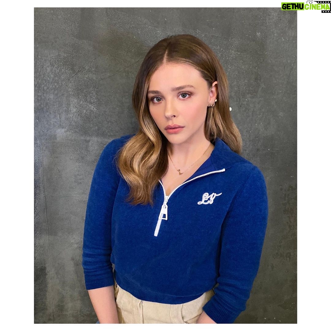 Chloë Grace Moretz - 743.1K Likes - wearing the new #LVVolt @louisvuitton from the #ShadowInTheCloud press day the other day :)