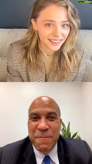 Chloë Grace Moretz Instagram - Thank you so much @corybooker for doing this with me !! I hope You all enjoy this chat we had!! Go follow @joebiden to get involved and sign up at JoeBiden.com or text 30330 to join the campaign !!