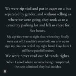 Chloë Grace Moretz Instagram - THIS happened to @tiaratortilla . THIS is what the LAPD is doing to peaceful protesters. Blocking them in and then subjecting them to being treated in a completely inhumane way. They are supposed to “serve and protect “ the people? Yet they are meeting a protest about police brutality with MORE police brutality. These days we have really shown more and more who they are. It’s not one bad apple it’s a system that protects those who want to inflict pain and suffering on to innocent people. #defundthepolice #CHANGEMUSTCOME #justiceforgeorgefloyd #justiceforbreonnataylor #justiceforahmaudarbery #LAPD @ericgarcetti @mayorofla