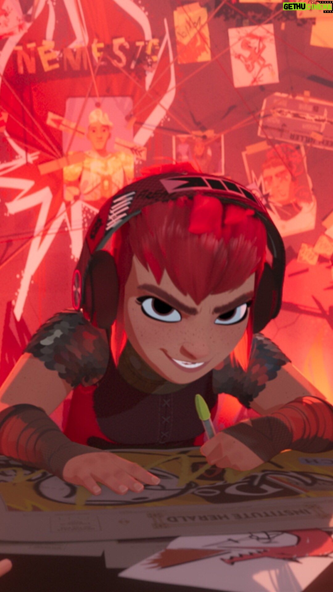 Chloë Grace Moretz Instagram - A new hero takes shape. Nimona only on Netflix June 30.