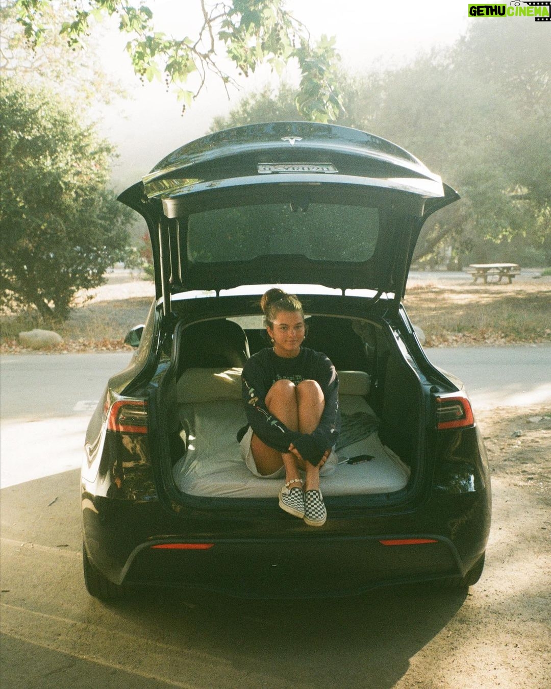 Chloe East Instagram - ⛺️ Leo Carillo, Malibu