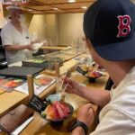 Chloe East Instagram - Today at the fish market Tsukiji Outer Market