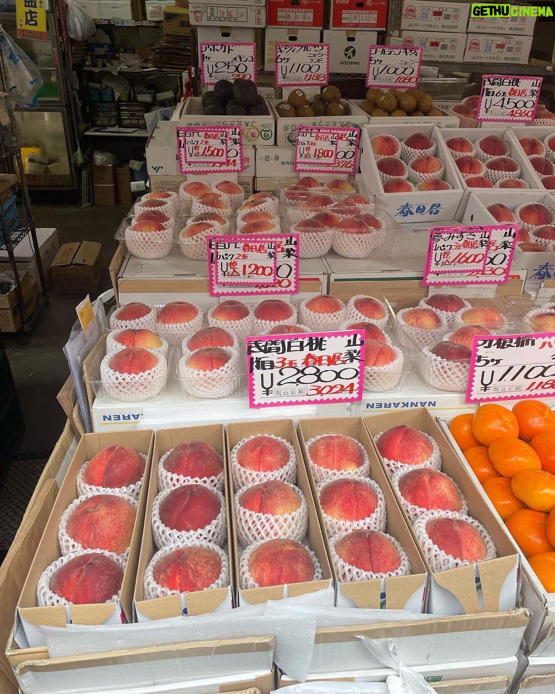 Chloe East Instagram - Today at the fish market Tsukiji Outer Market