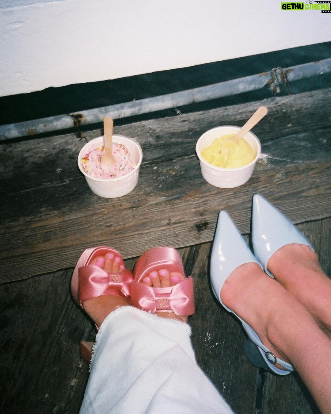 Chloe East Instagram - A really fabulous time @miumiu #miumiu #miumiuclub