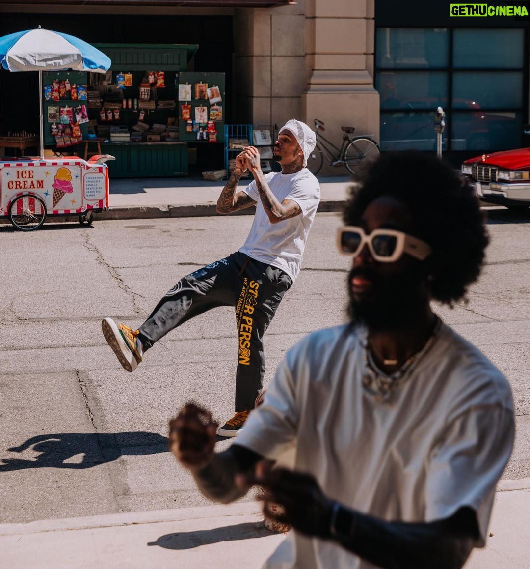 Chris Brown Instagram - THE CAPTAIN @dancer_boysmith double trouble 🔥