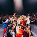 Chris Brown Instagram - LA FAMILIA #undertheinfluencetour PARIS ❤️❤️❤️❤️❤️! LAST SHOW! 🥹!!!! SEE YOU LATER !! NEVER GOODBYE 🙏🏽❤️. JUST WANNA THANK EVERYONE WHO MADETHIS TOUR POSSIBLE !!!!! NOT A TEAM !!! A FAMILY! ❤️