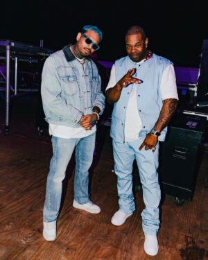 Chris Brown Instagram - SOMETHING IN THE WATER 💦❤️