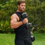 Chris Hemsworth Instagram - Get active with this 20 minute upper body blast with the @centrfit strength equipment 💪🏻 Push up w/ handles 25 reps Banded lateral raise x 12 reps Rest 40-60 sec x 4 sets Standing hammer curls 12 reps (each arm) Battle rope 50 reps Rest 40-60 seconds x 4 sets Plank hold 1 minute Rest 30 sec x 3 sets Save up to 25% on Centr digital coaching & strength equipment.