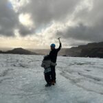 Chris Hemsworth Instagram - A little Icelandic adventure with my girl ❤️ 🧊@glacierencounter