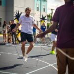 Chris Hemsworth Instagram – Last week, the @centrfit team and I surprised @seedmiami to celebrate another Moves that Matter milestone – a game-changing donation that included new fitness accessories, equipment, and gear to support the students’ fitness journey throughout the school year and beyond.

Every minute you spent training, cooking, and meditating with Centr this year has turned into a powerful donation through @goodsportsinc to help kids access the sports they love and build healthy habits that will last a lifetime.

We couldn’t be more grateful for your support, now let’s hit our next milestone of 200 million active minutes together, helping over 28,000 active kids!